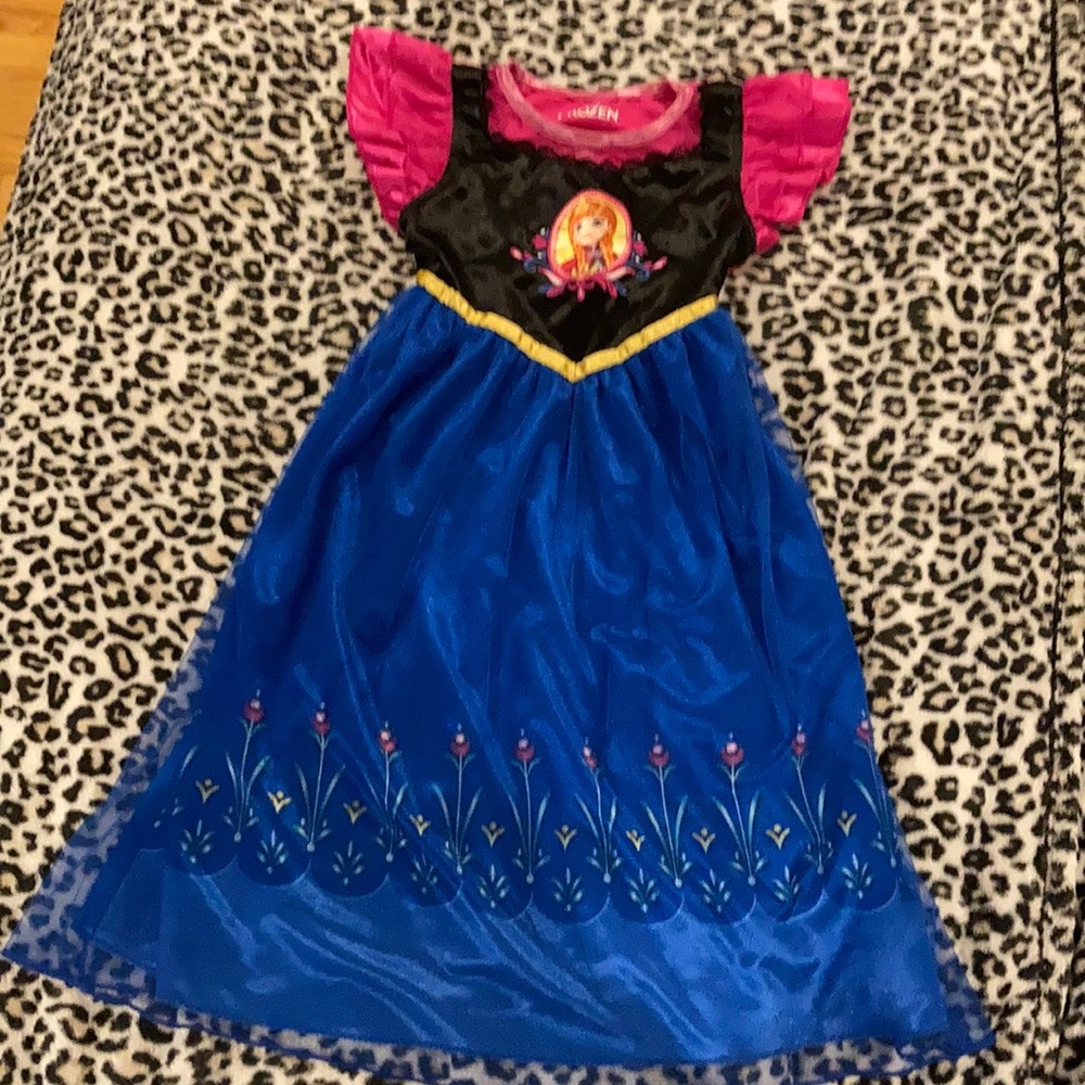 Disney FROZEN Size 4T Anna Gown